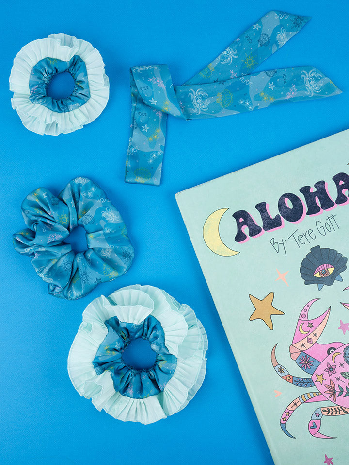 Art Scrunchie Aloha