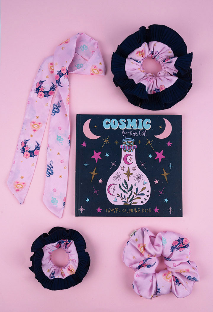 Art Scrunchie Cosmic