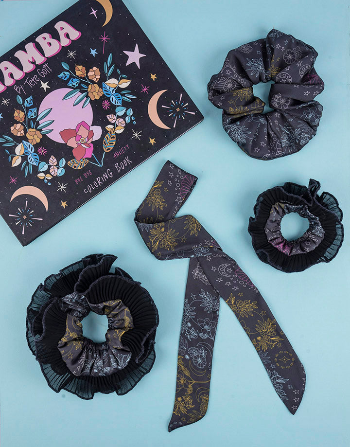 Art Scrunchie Mamba